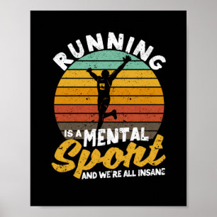 Poster A travessa é um esporte mental e todos nós somos
