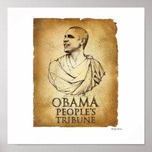 Poster A tribuna do pessoa de Obama