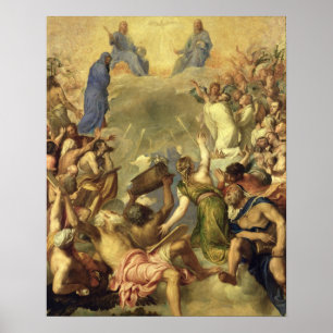 Pôster A trindade santamente, 1553/54 (óleo em canvas)