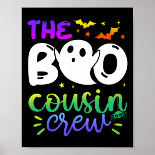Poster A Tripulação do Boo Cousin Halloween Ghost Trick T
