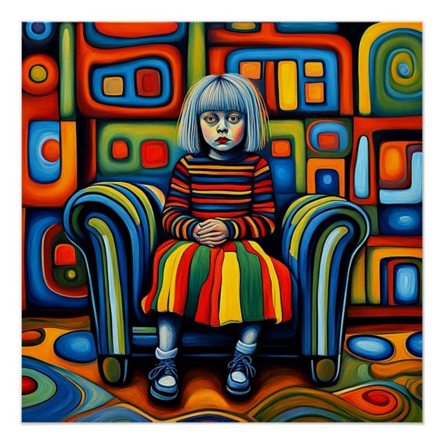 Pôster A Triste Criança (Frente)