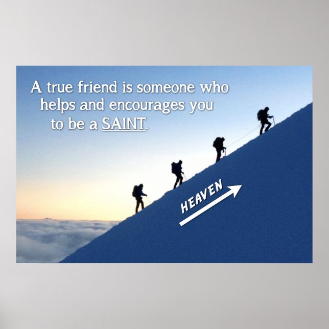 Poster A True Friend (Frente)
