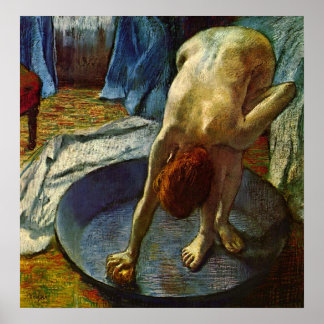 Pôster A Tub de Edgar Degas