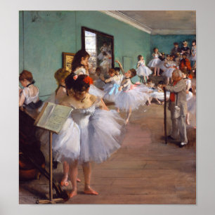 Poster A turma de dança, Edgar Degas