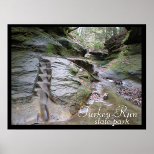 Poster A Turquia Corre Escadas Erod Park