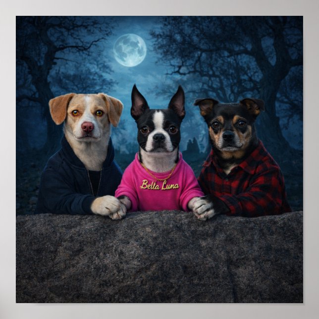 Poster "A Twilight Triangle" (Frente)