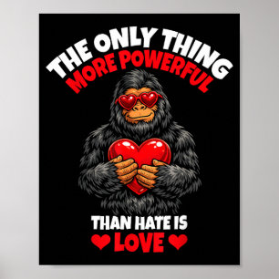 Poster A Única Coisa Mais Poderosa Do Que Ódio É Amor _8