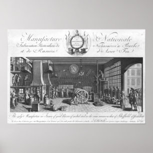 Pôster A única fabricação em France de boas lâminas