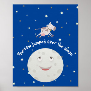 Poster A vaca saltou sobre a lua