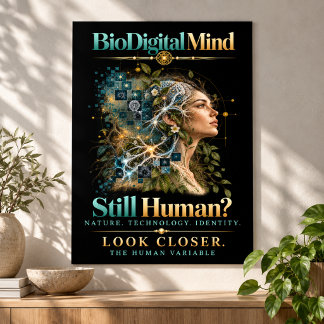 Poster A Variável Humana - Ainda Humano? BioDigital Mind