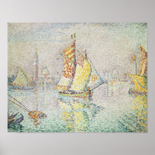 Poster A Vela amarela, Veneza, 1904
