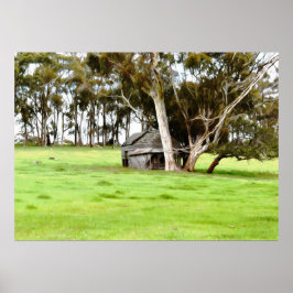 Poster A Velha barraca De Madeira
