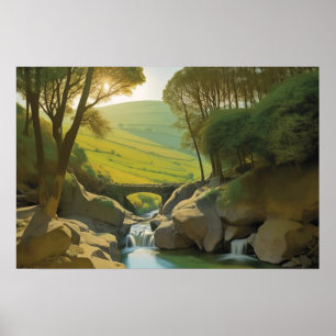 Poster A velha ponte de pedra