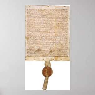 Pôster A versão 1297 ORIGINAL da Magna Carta