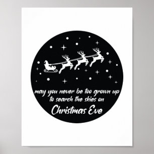 Poster A véspera de Natal nunca foi tão crescida para p
