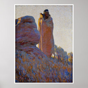 Pôster A veste da medicina por Maynard Dixon 1915