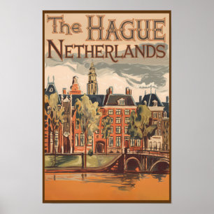 Poster A Viagem de Arte da Haia, Países Baixos