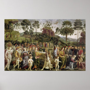 Poster A viagem de Moses, c.1481-83