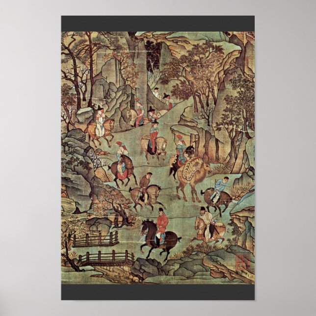 Pôster A Viagem Do Imperador Ming Huang Shu Depois De (Frente)