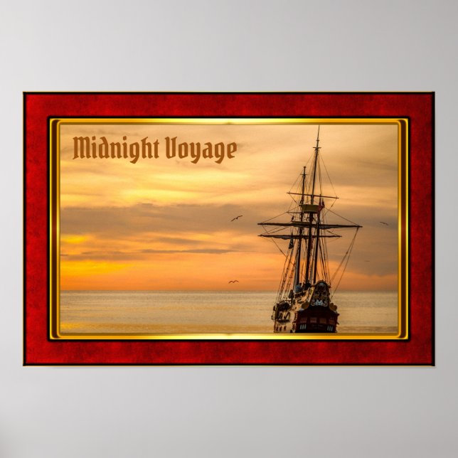 Poster A Viagem do Nascer do Sol (Frente)
