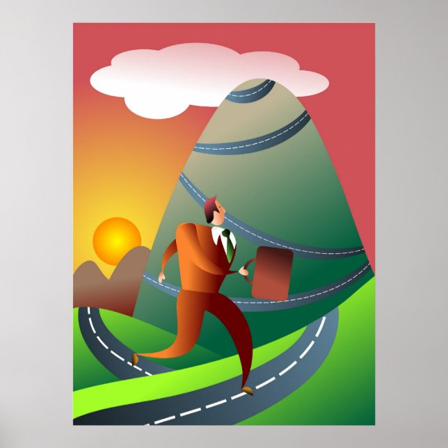 Poster A Viagem Montanhosa (Frente)