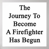 A Viagem Para Se Tornar Um Bombeiro Começou