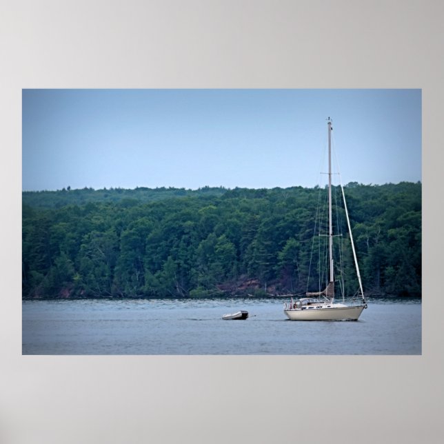 Poster A vida à vela (Frente)