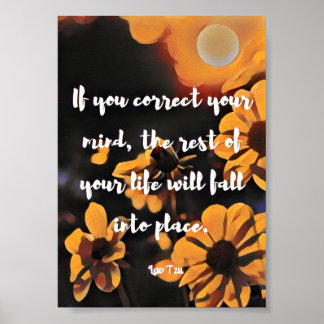 Poster A Vida Cairá No Lugar Da Cotação