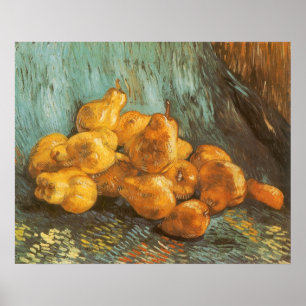 Poster A vida com o Quince Pears de Vincent van Gogh