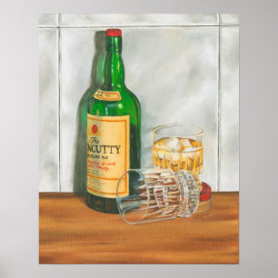 Poster A vida com Scotch por Jennifer Goldberger