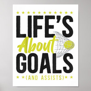 Poster A Vida de Hóquei em Campo é Sobre Objetivos (e Ist