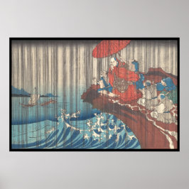 Pôster A vida de Nichiren Prayer pela Chuva Respondeu a U