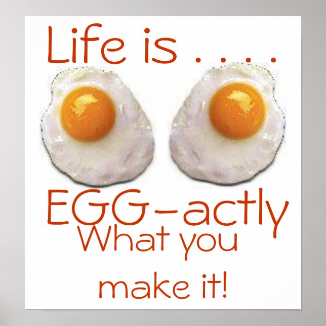 Poster A vida é (Frente)