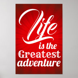 Pôster A vida é a maior aventura