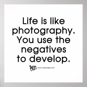 Pôster A vida é como a fotografia