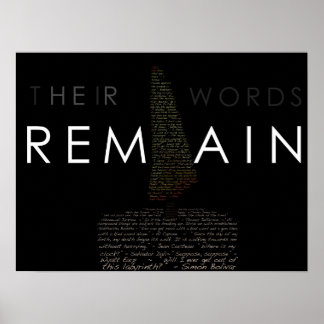 Poster A vida é efêmera