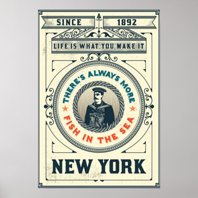 Pôster A Vida É O Que Você Faz (Frente)