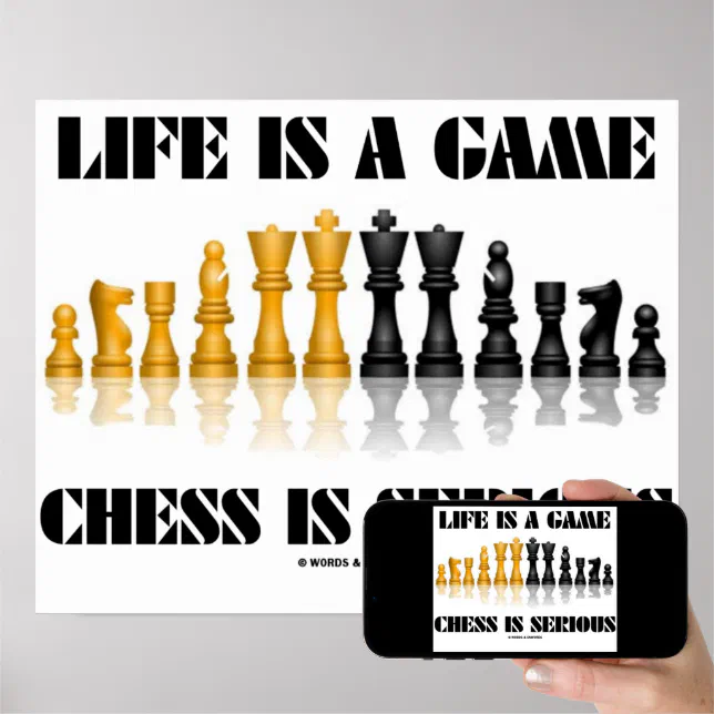 Uma vida para o xadrez.
