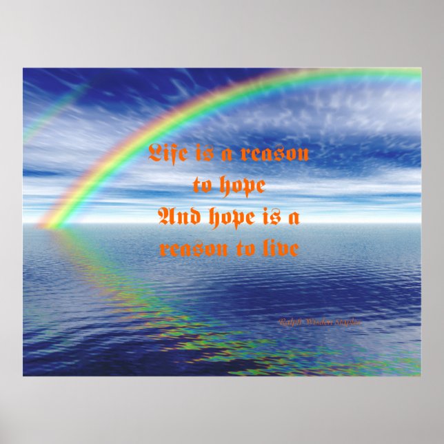 Pôster a vida é viver (Frente)