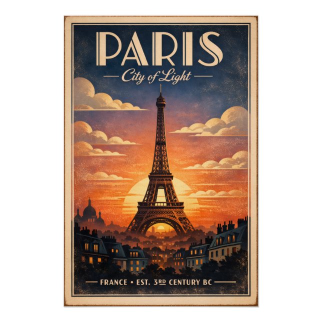 Pôster A vida em Paris (Frente)