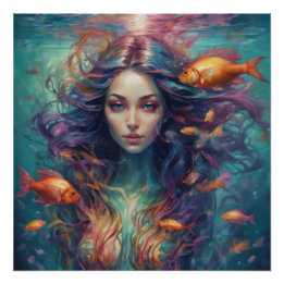 Pôster A Vida Em Uma Bolsa De Peixes N.º 18