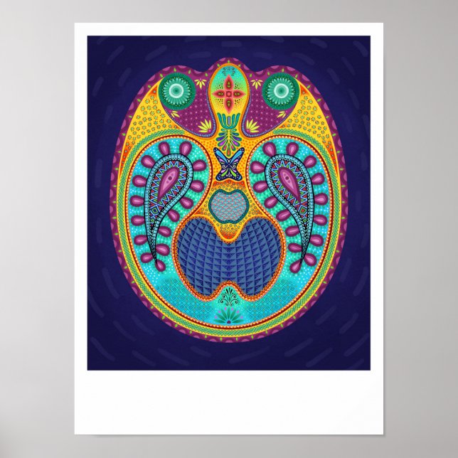 Poster A Vida Interior: Consciência por Daniel Taboada (Frente)