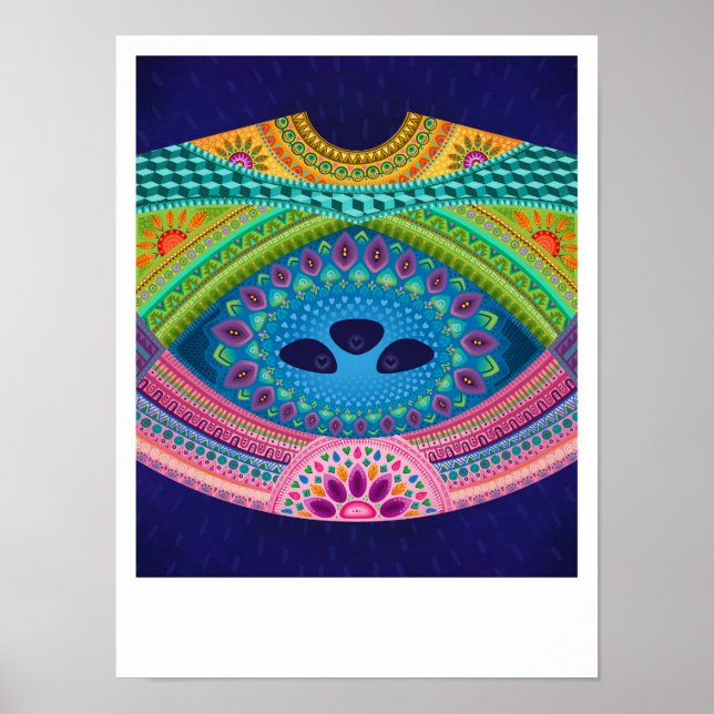 Poster A Vida Interior: Vida por Daniel Taboada (Frente)