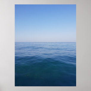 Poster A Vida no Mar do Oceano Onda Fotografia Náutica