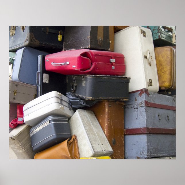 Pôster A vida tem muita bagagem (Frente)