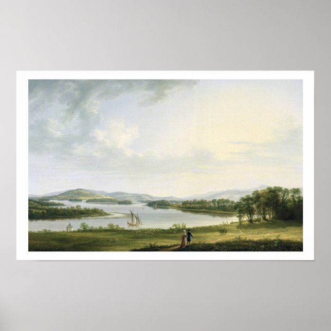 Pôster A View of Knock Ninney and Part Lough Erne from (Frente)