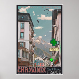 Poster A vila de Chamonix - BonW