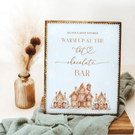 Poster A vila de inverno esquenta no Bar de chocolate que