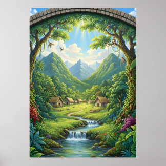 Poster A Vila Oculta da Floresta Esmeralda