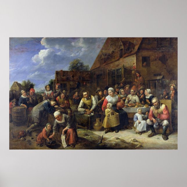 Pôster A Village Banquet (Frente)
